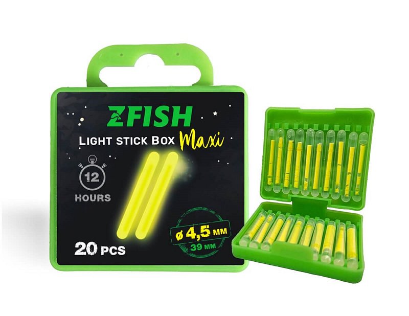 Zfish Chemické svetlo Box 4,5mm 20ks